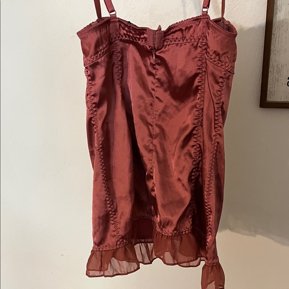 Victoria's Secret Red Satin Chemise - Picture 5 of 8